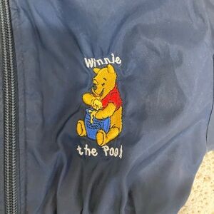 Cutest Ever WINNIE THE POOH vintage baby spring jacket. Lined